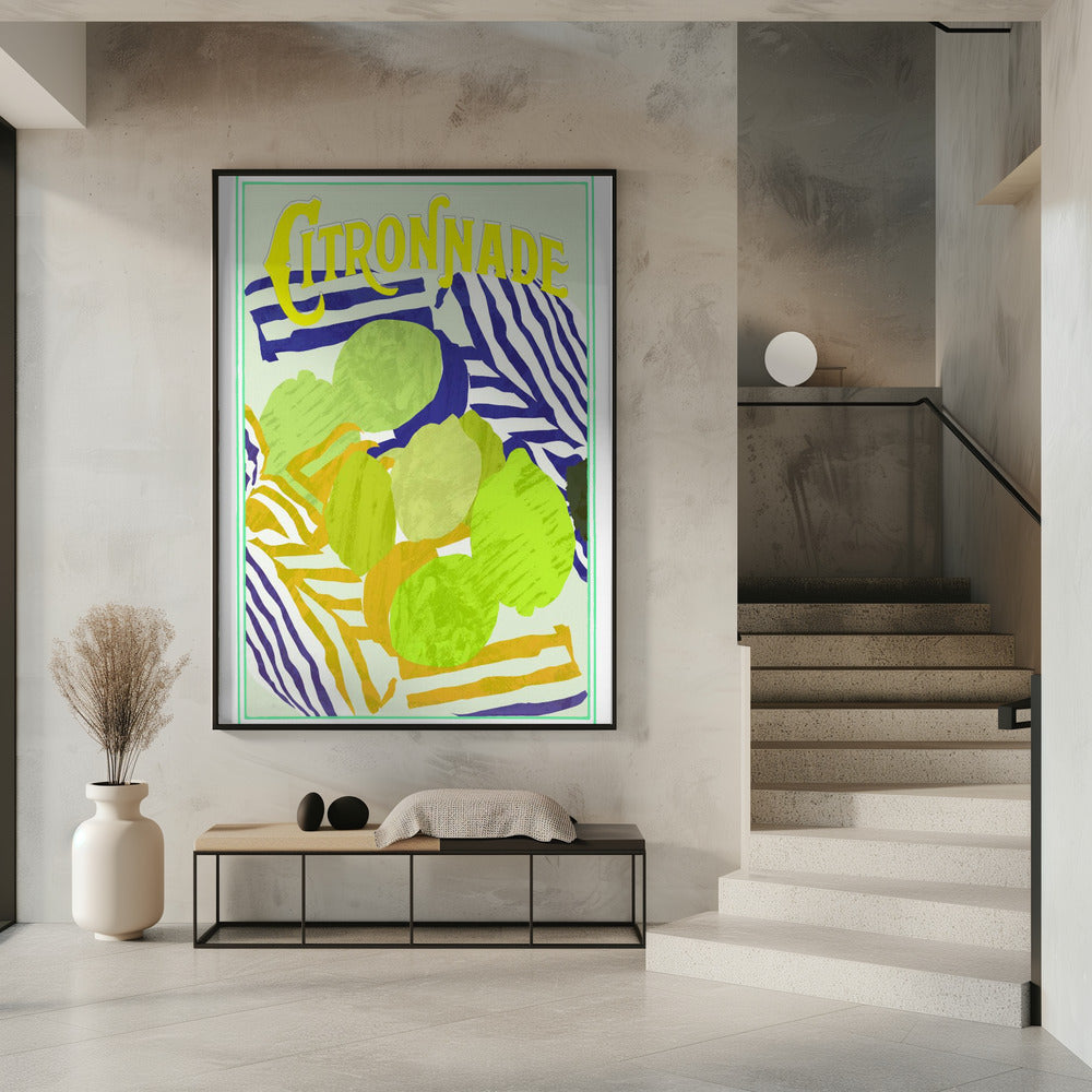 Citronnade Yellow and Green | Poster