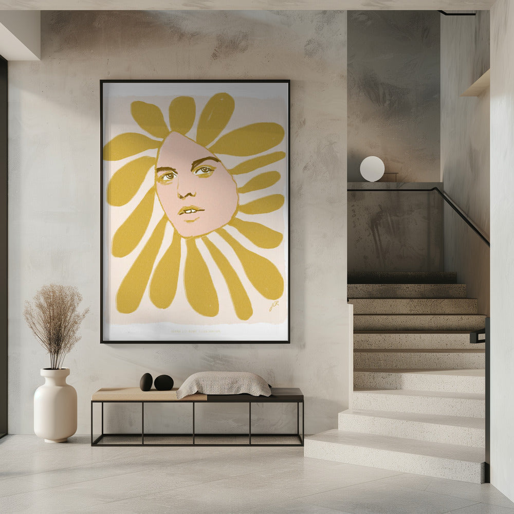 Jlr Flowerhead1 Copy 2 | Poster