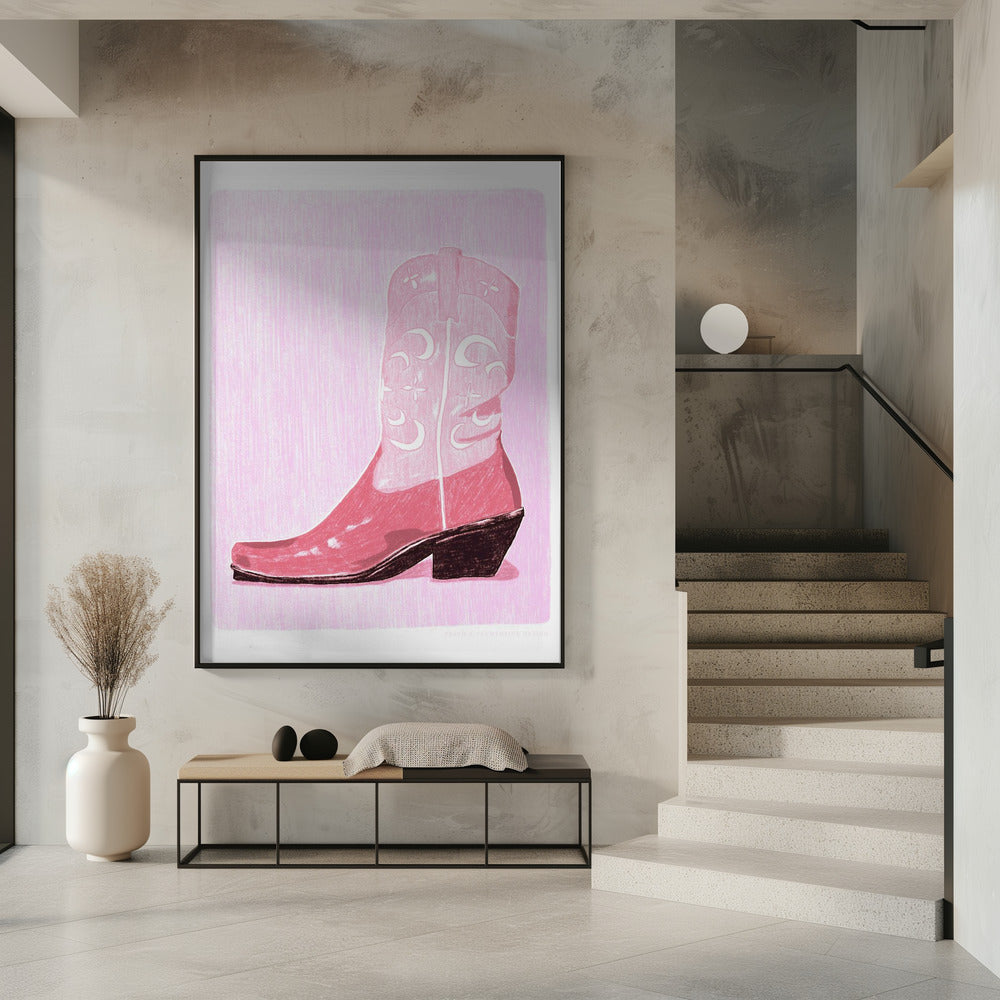 P&c Cowgirlboot | Poster