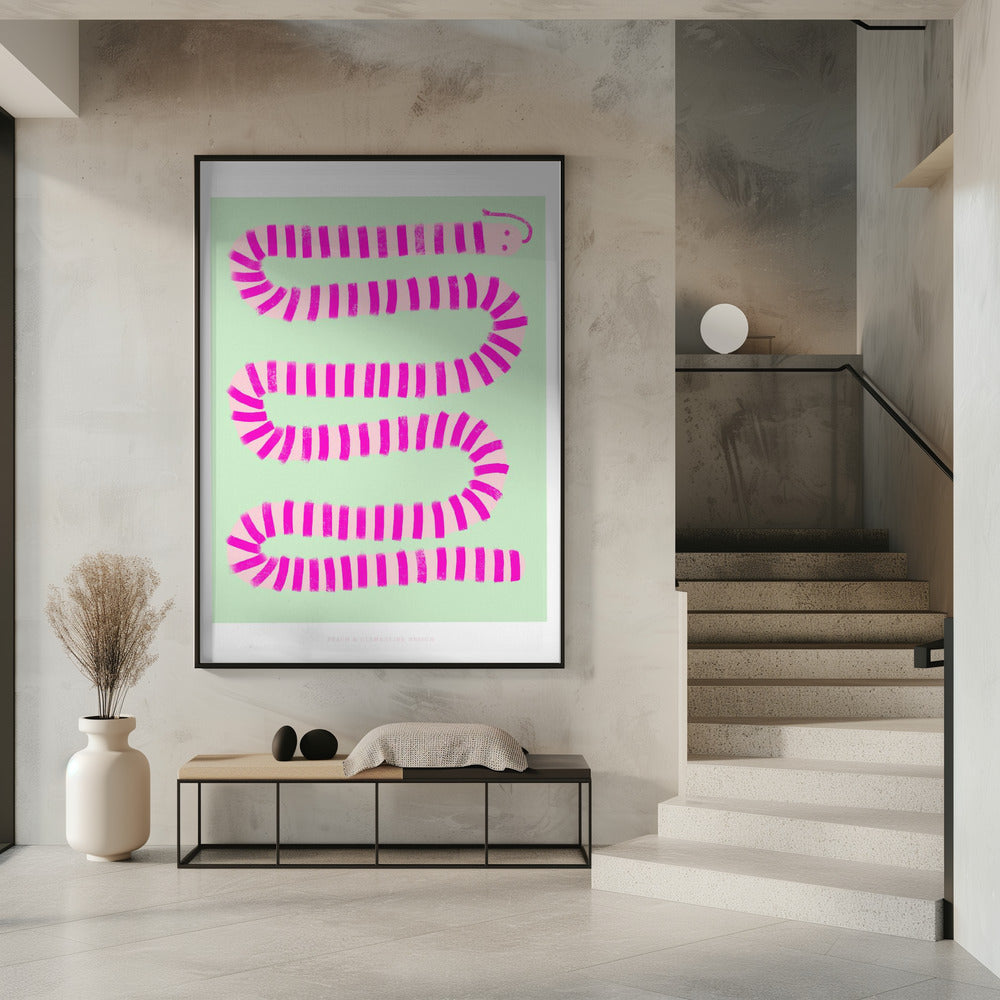 Pandc Pinksnake Copy | Poster
