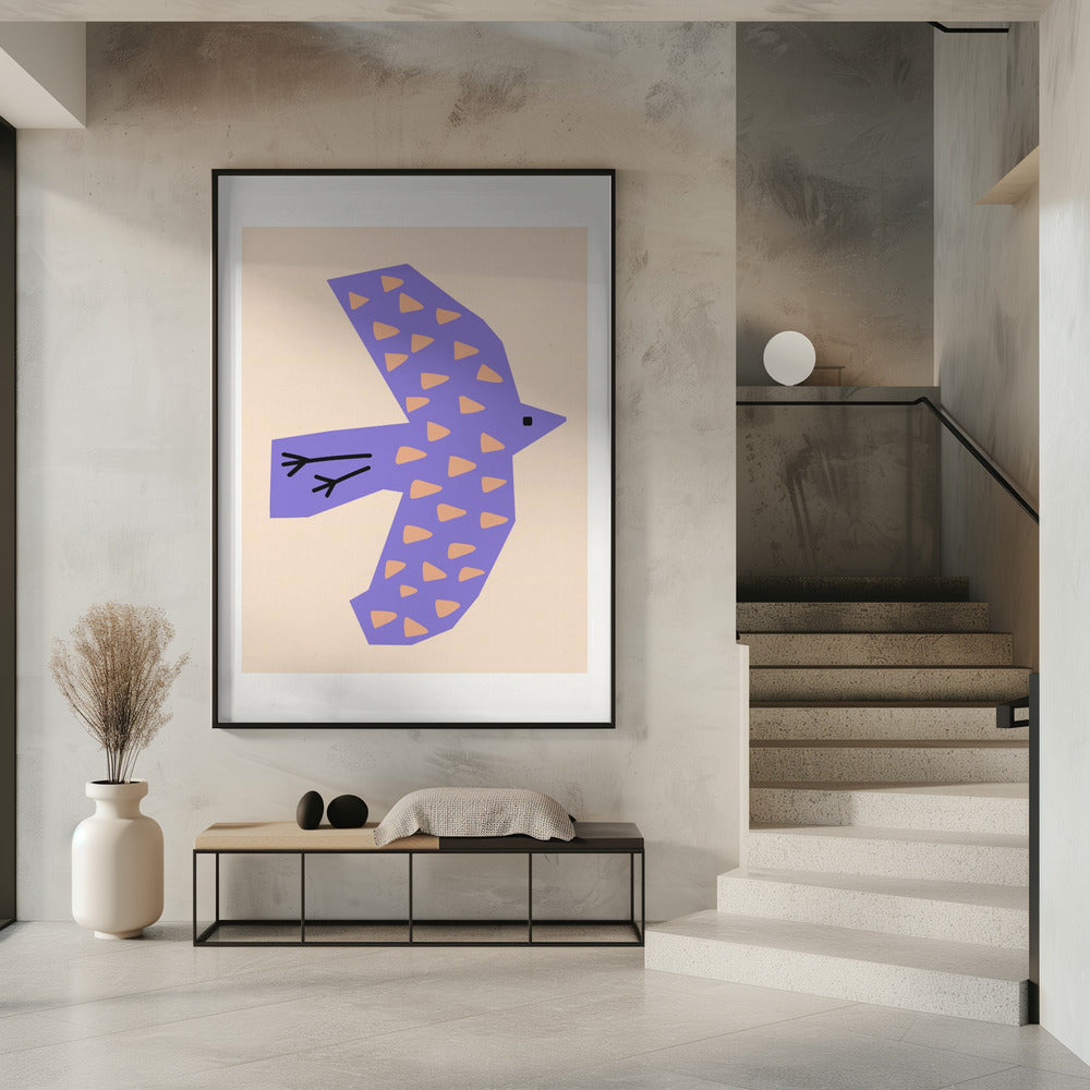 Bird Lilac | Poster