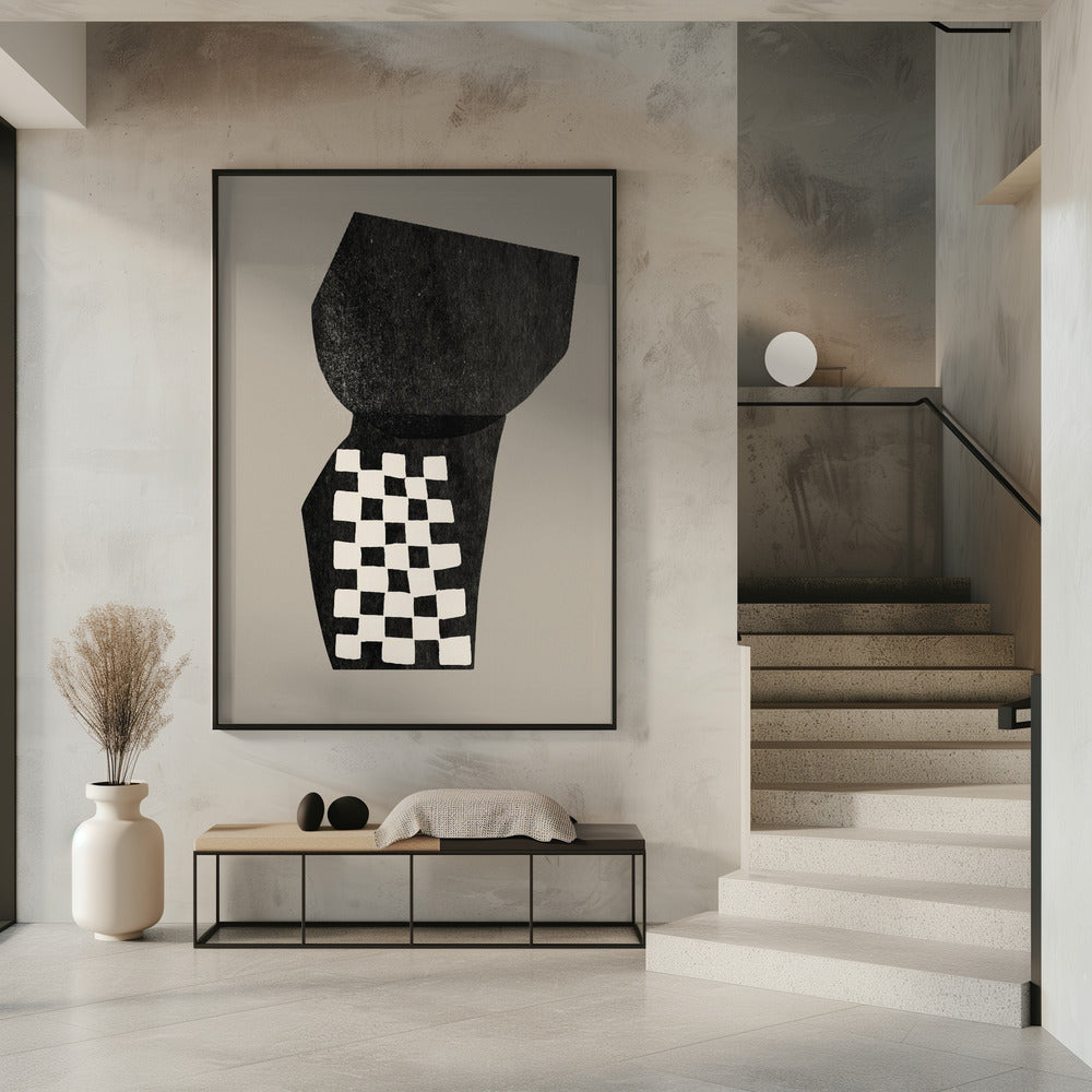 Checkered Abstraction | Poster