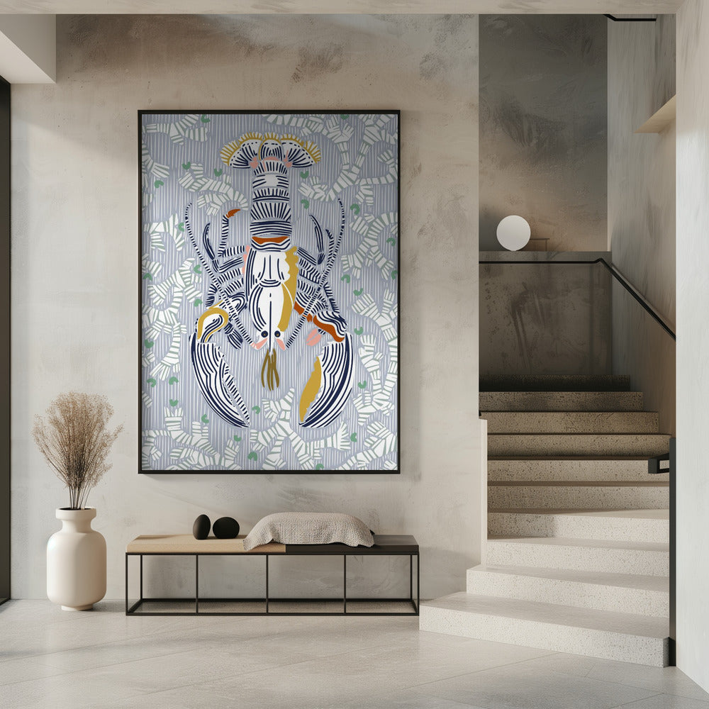Crustacean Core grey | Poster