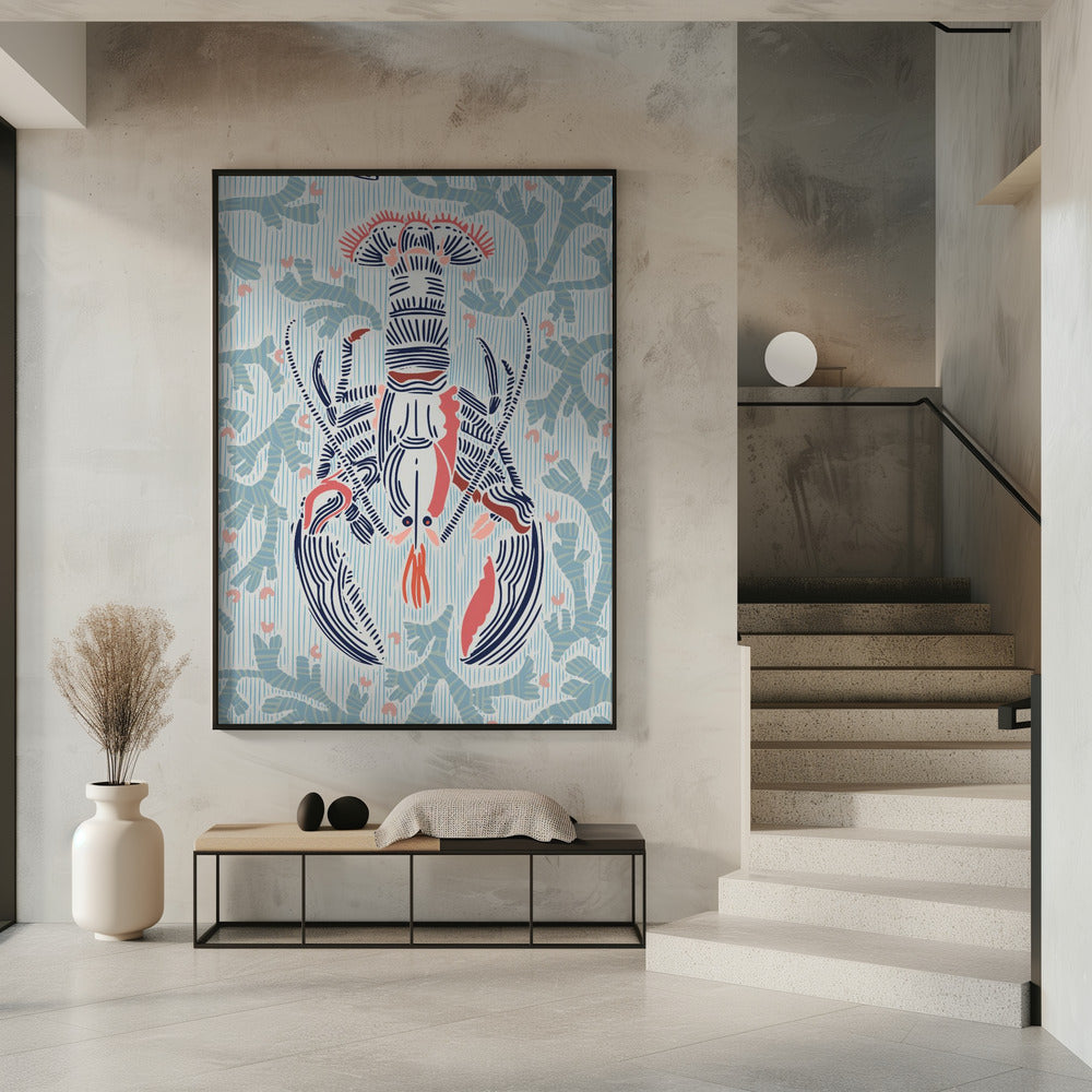 Crustacean Core mint | Poster
