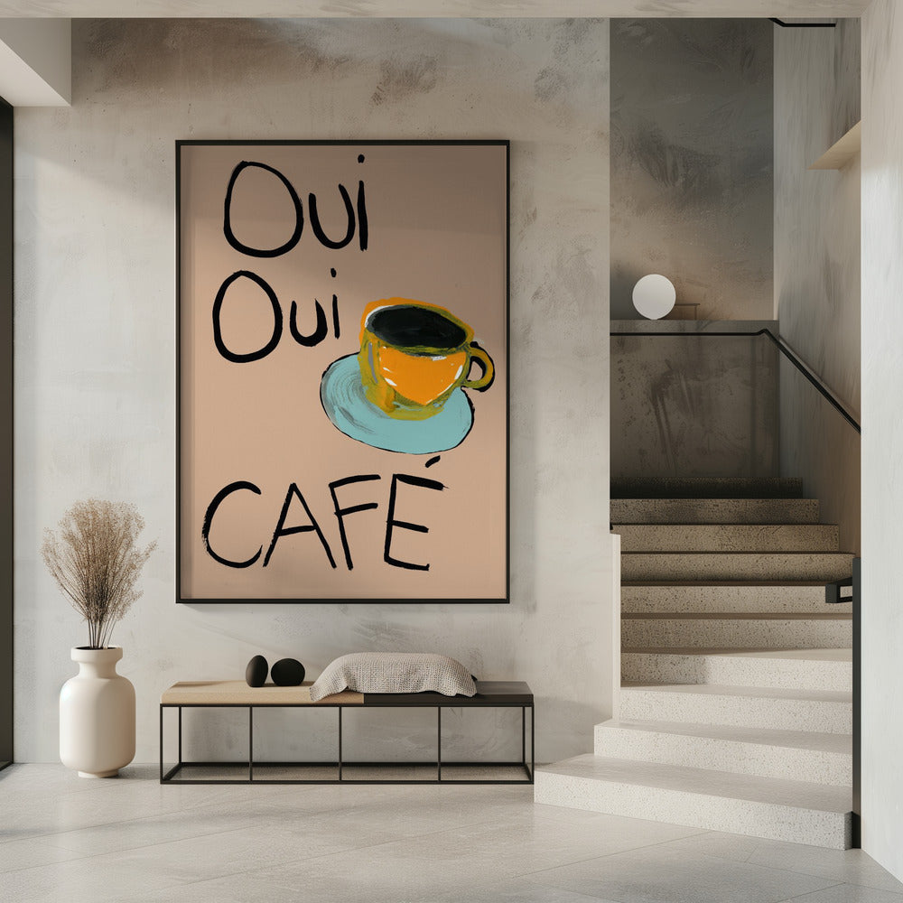 Oui Oui Café | Poster