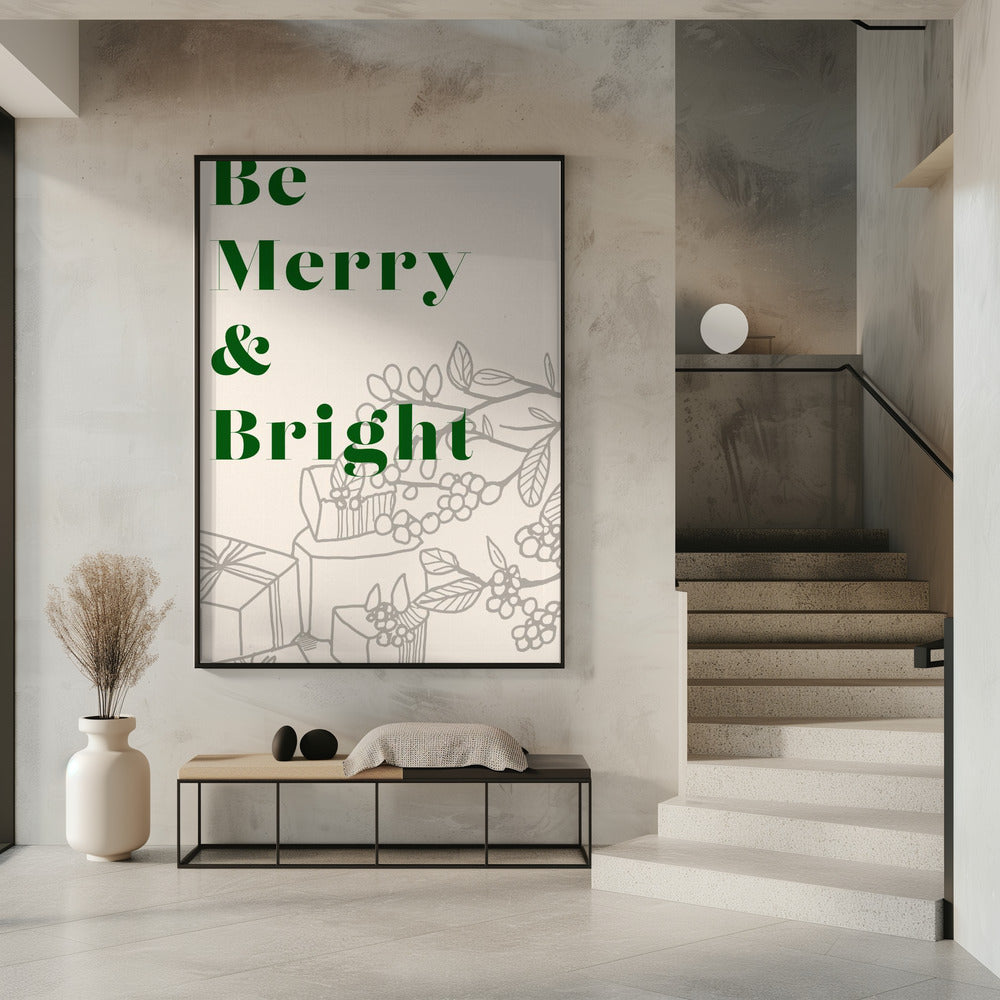 Bows and Baubles: Be Merry & Bright Christmas | Poster