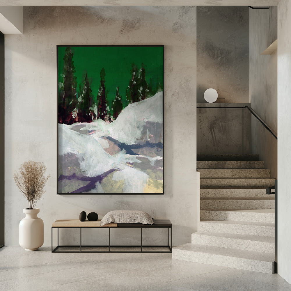 Winter Scene In the Forest 2 | Poster
