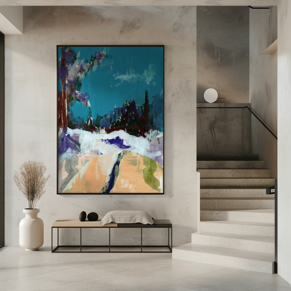 Winter Scene In the Forest 1 | Poster