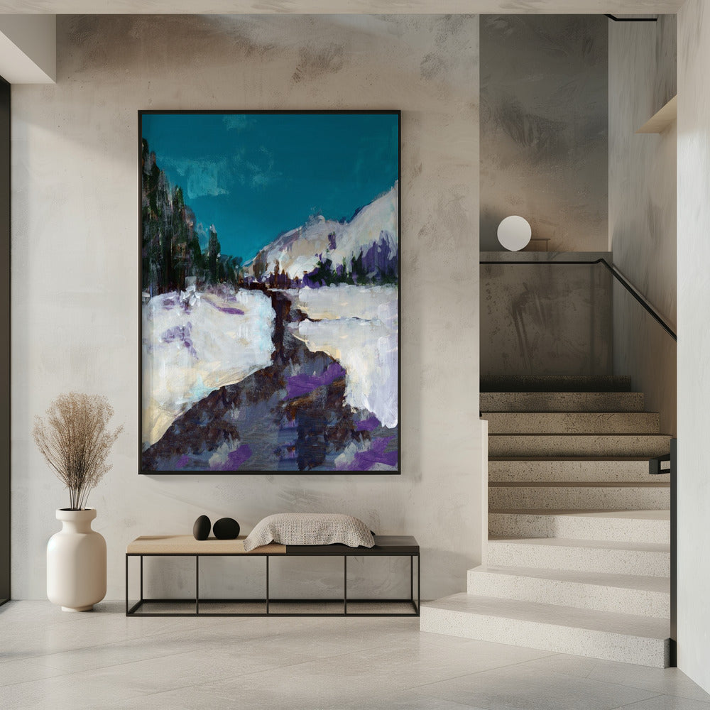 Winter Scene In the Forest 3 | Poster