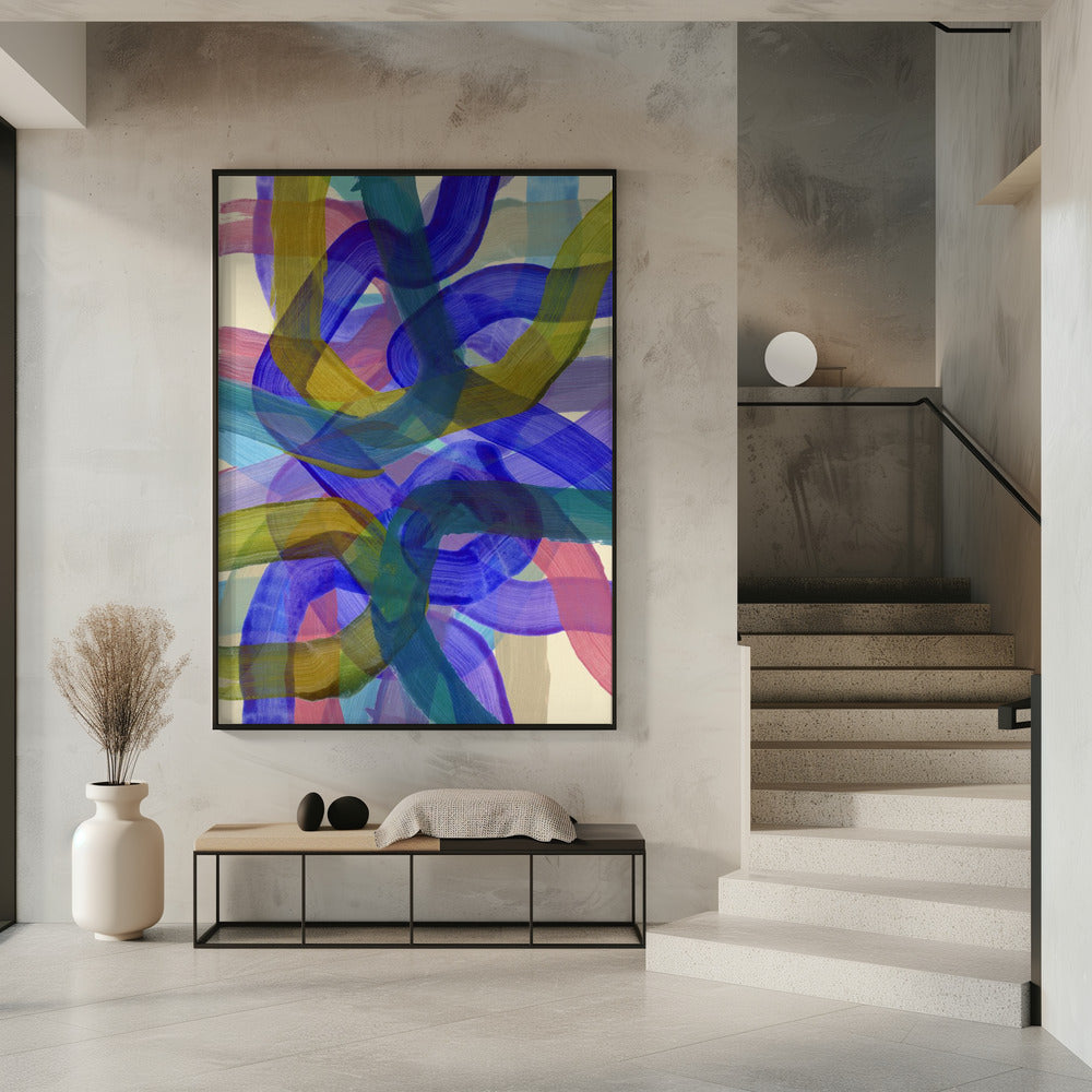 Cobalt Shuffling 1 | Poster