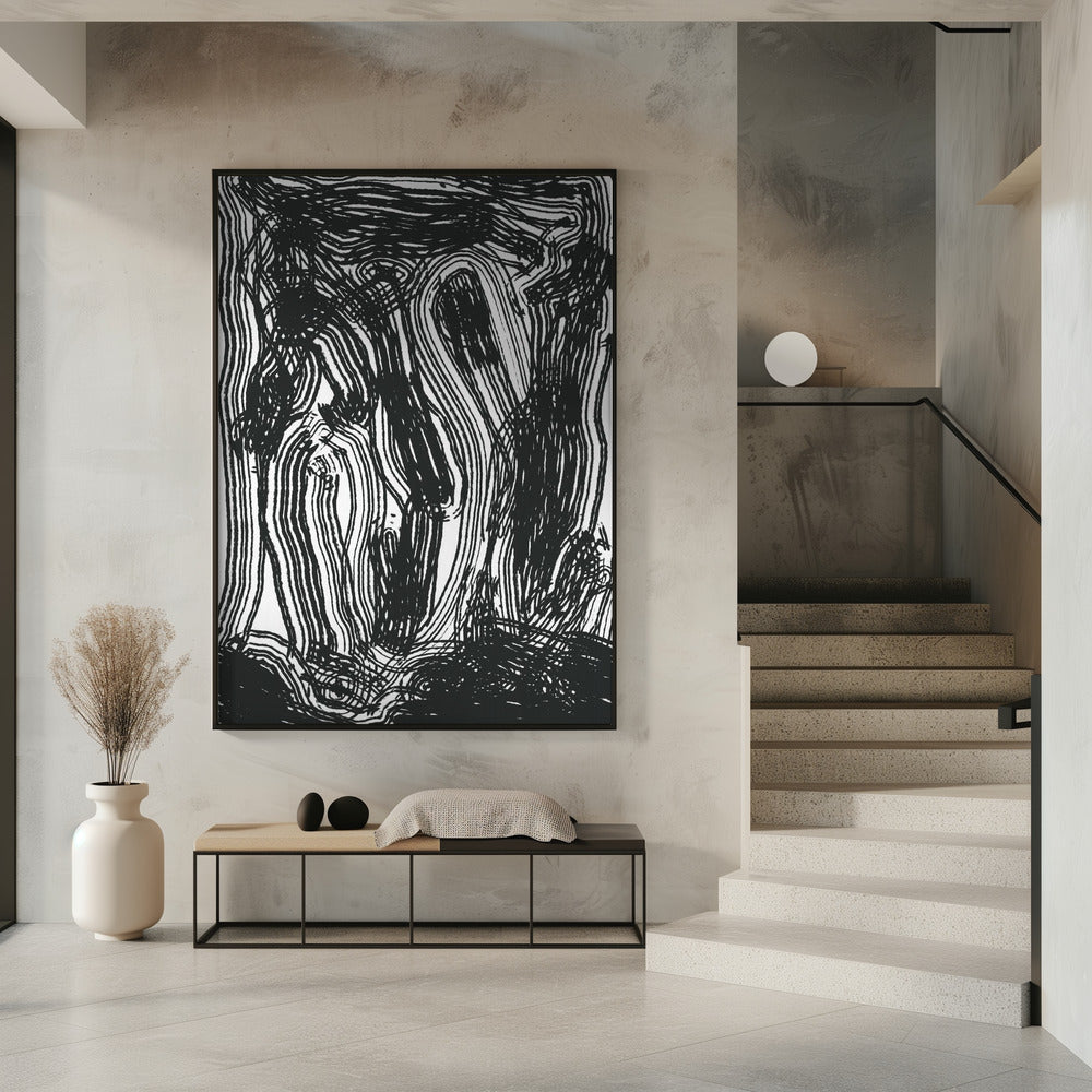 Flowing Lines Dance | Poster