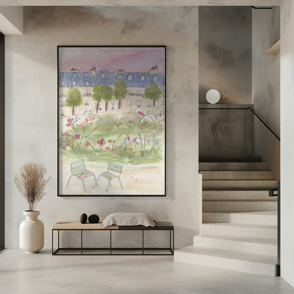 Parisian Garden | Poster
