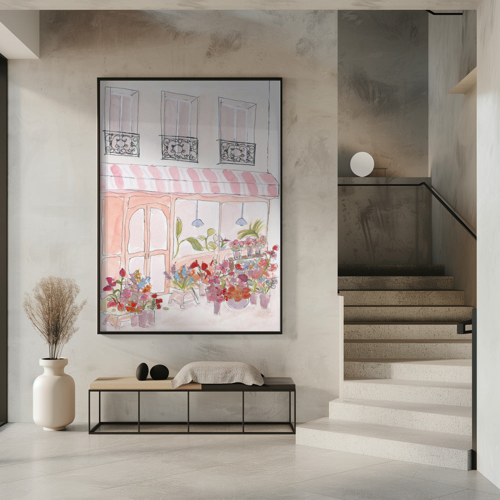 Pink Flower Shop | Poster