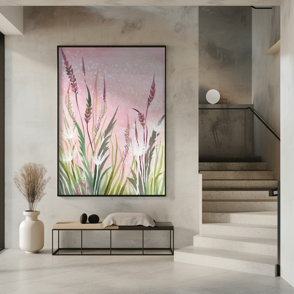 Pink and Green 33 | Poster