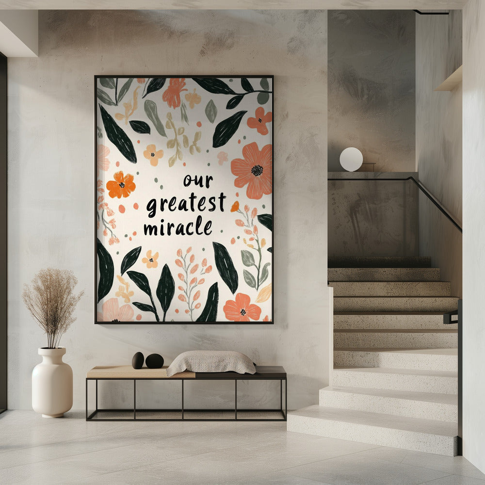 Floral Miracle | Poster