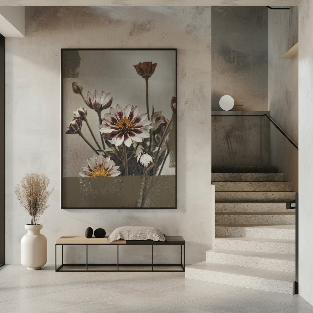 5 Vintage Flowers | Poster