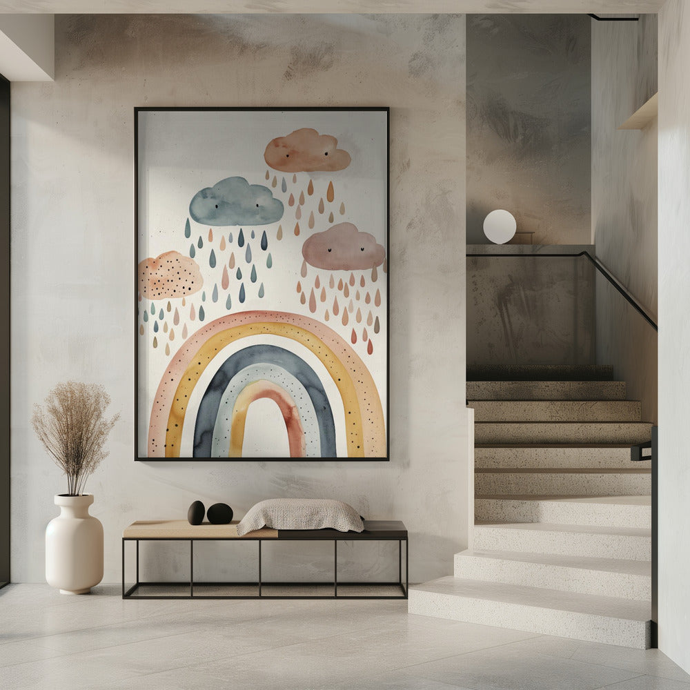 Playful Rainbows | Poster