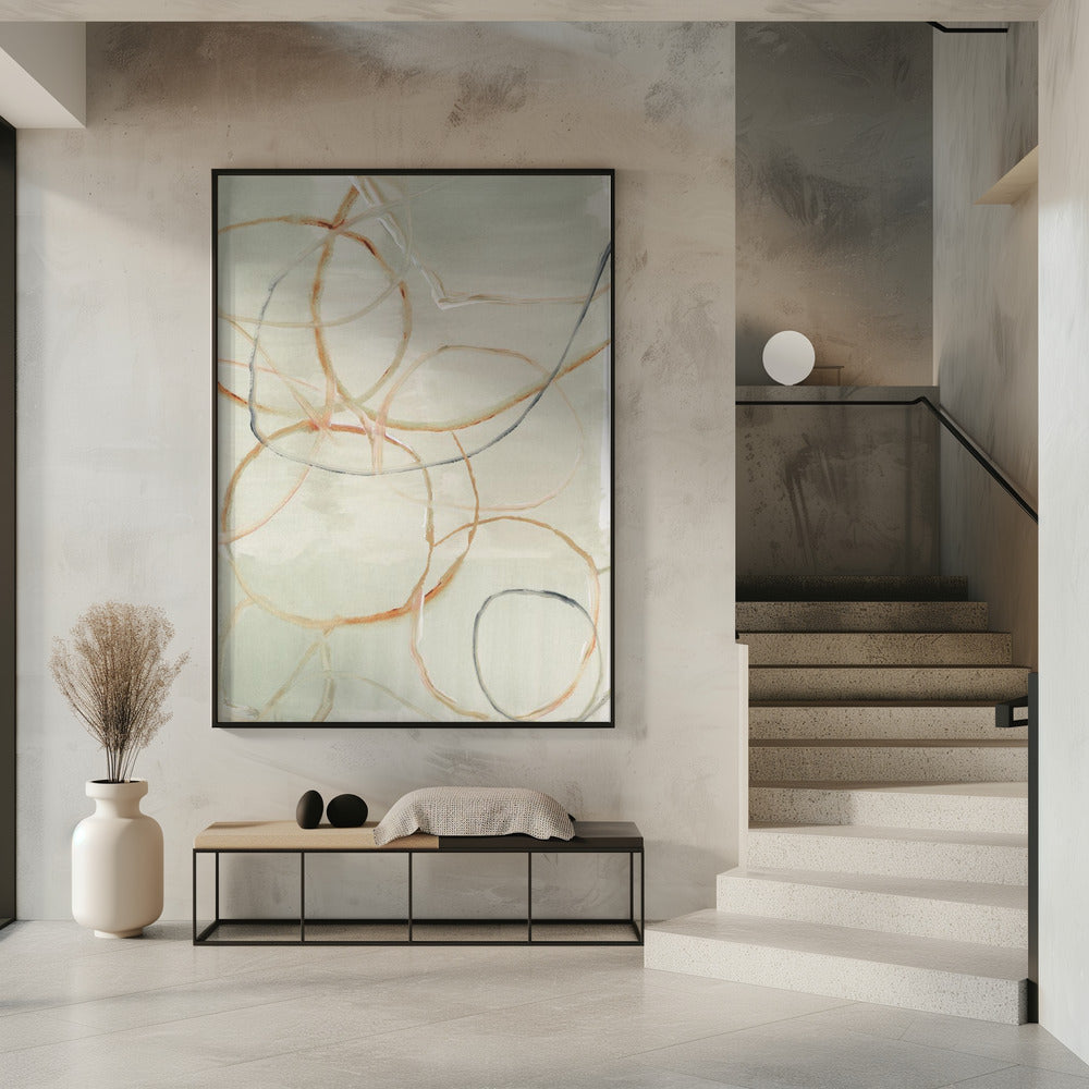 Muted Abstract Lines 2 | Poster