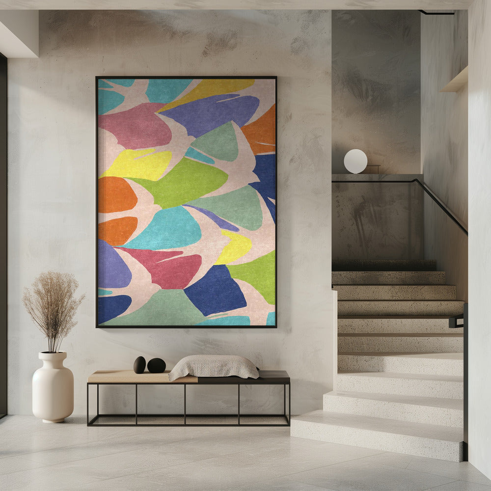 Abstract birds | Poster