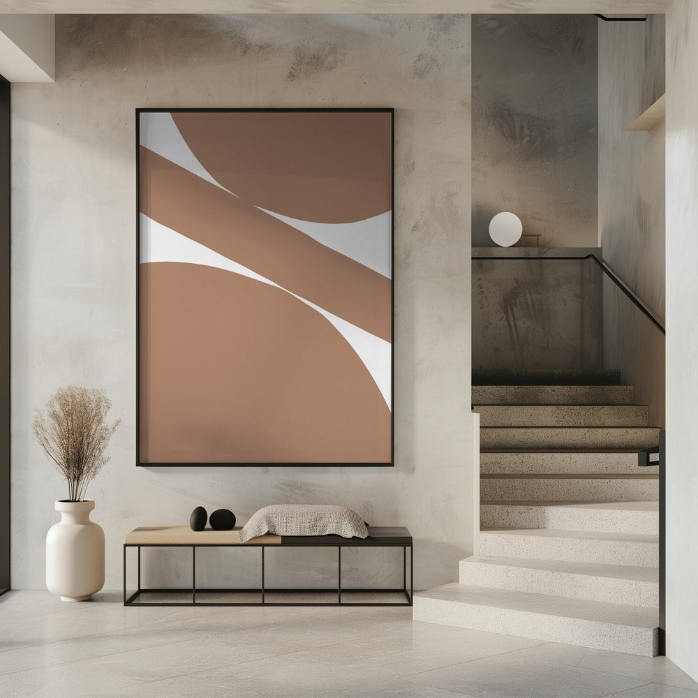Abstract Mocha | Poster