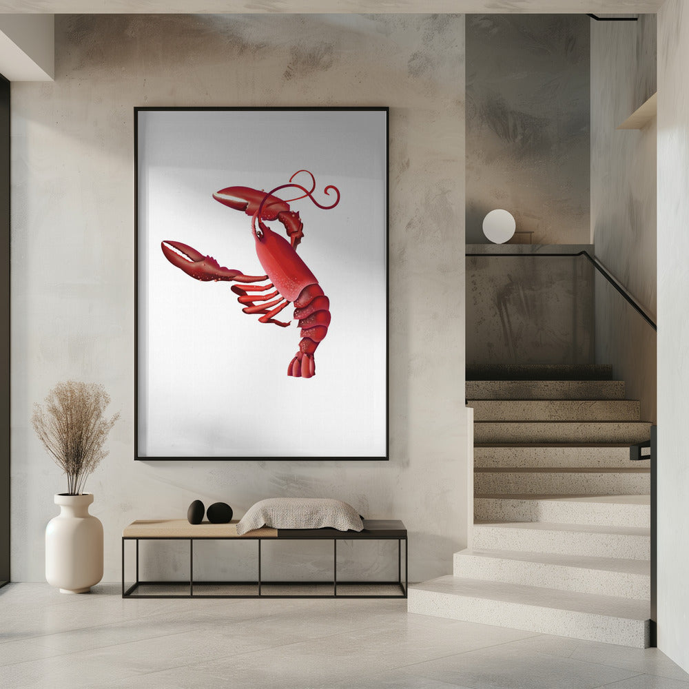 Vibrant Lobster Dance | Poster