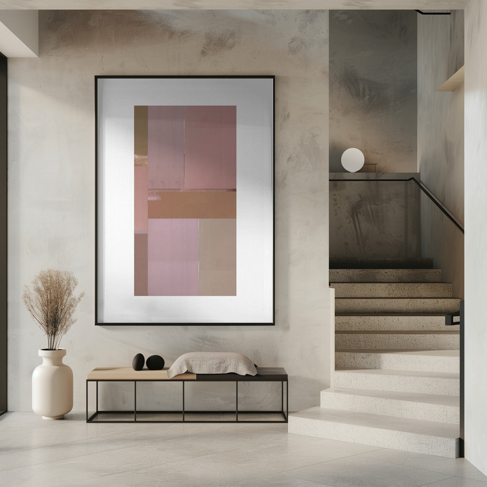 Abstract Textured Composition 7 | Poster