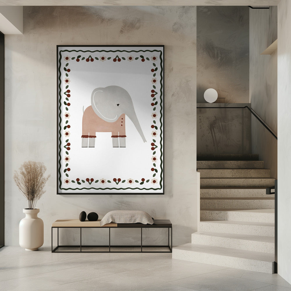 Elephant Elegance | Poster