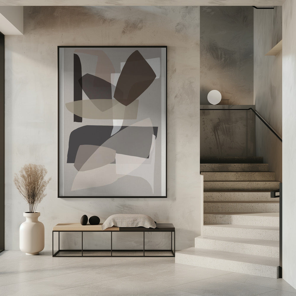 Neutral Shapes 3 | Poster