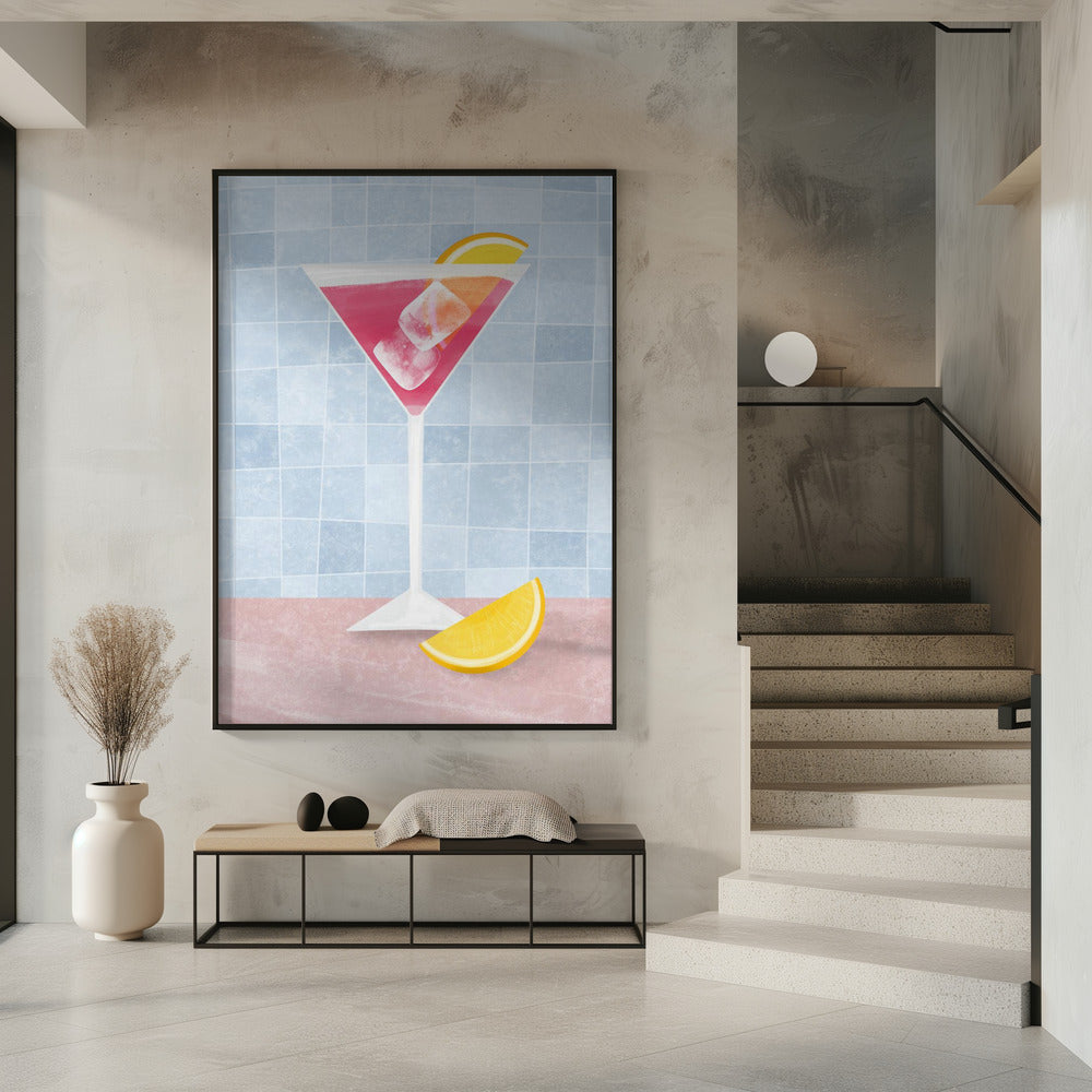 Pink coctail | Poster