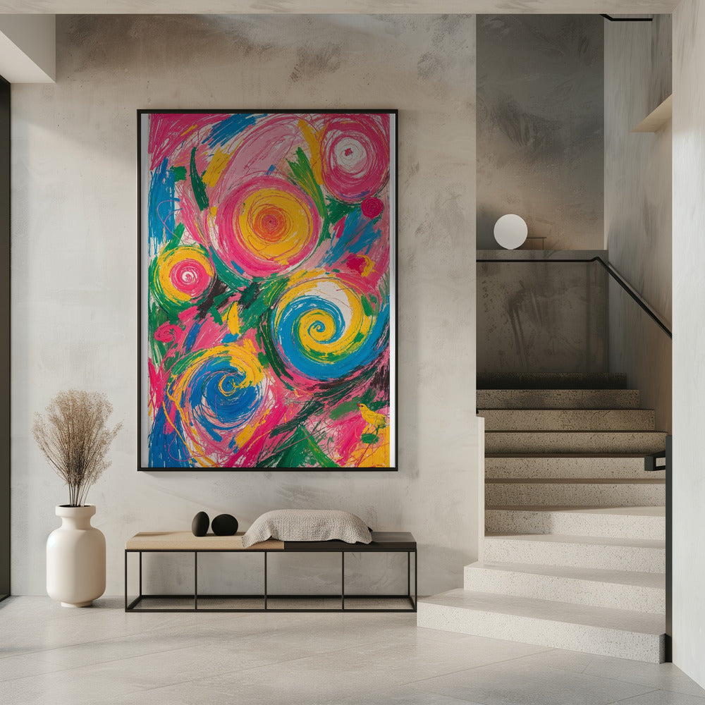 Swirling Vortexes | Poster