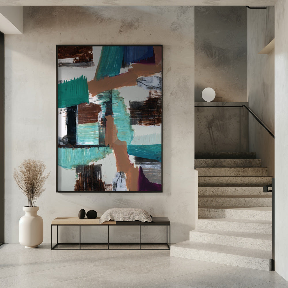 Blue Abstract | Poster