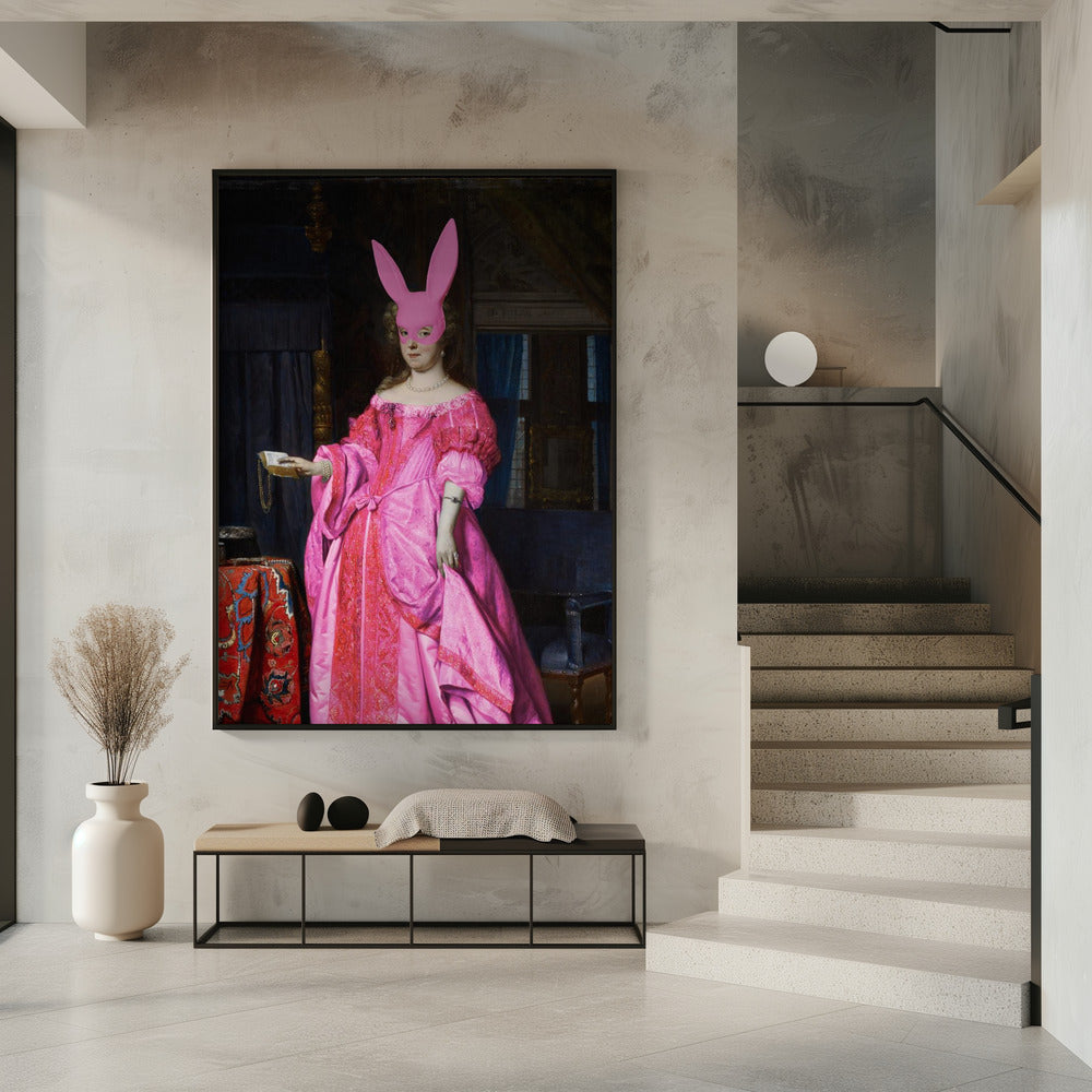 Pink Masquerade Duchess | Poster