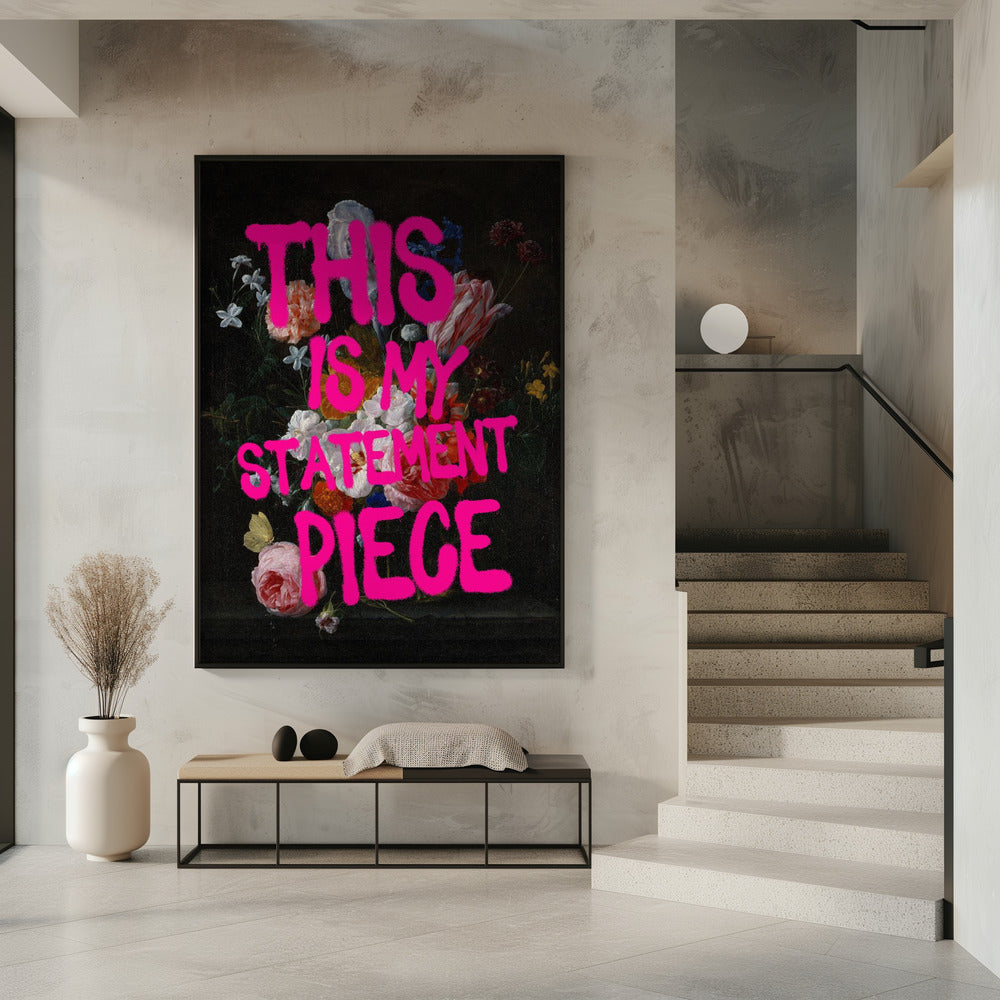 Bold Floral Statement | Poster