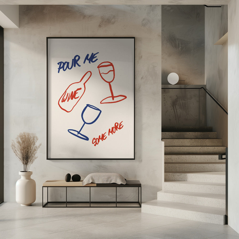 Sips and Scribbles | Poster