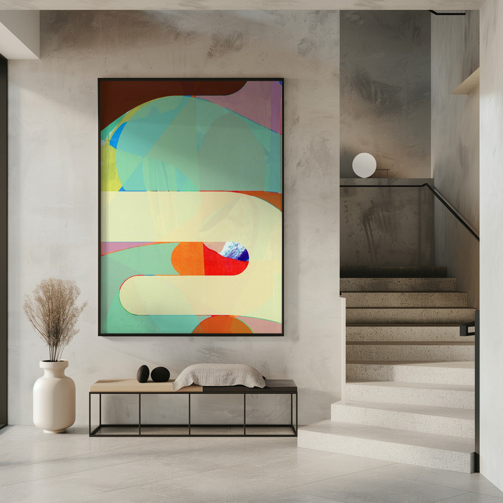 Colorful Geometric Shapes | Poster