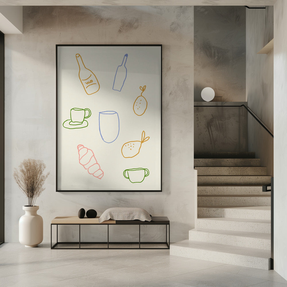 Minimalist Brunch | Poster