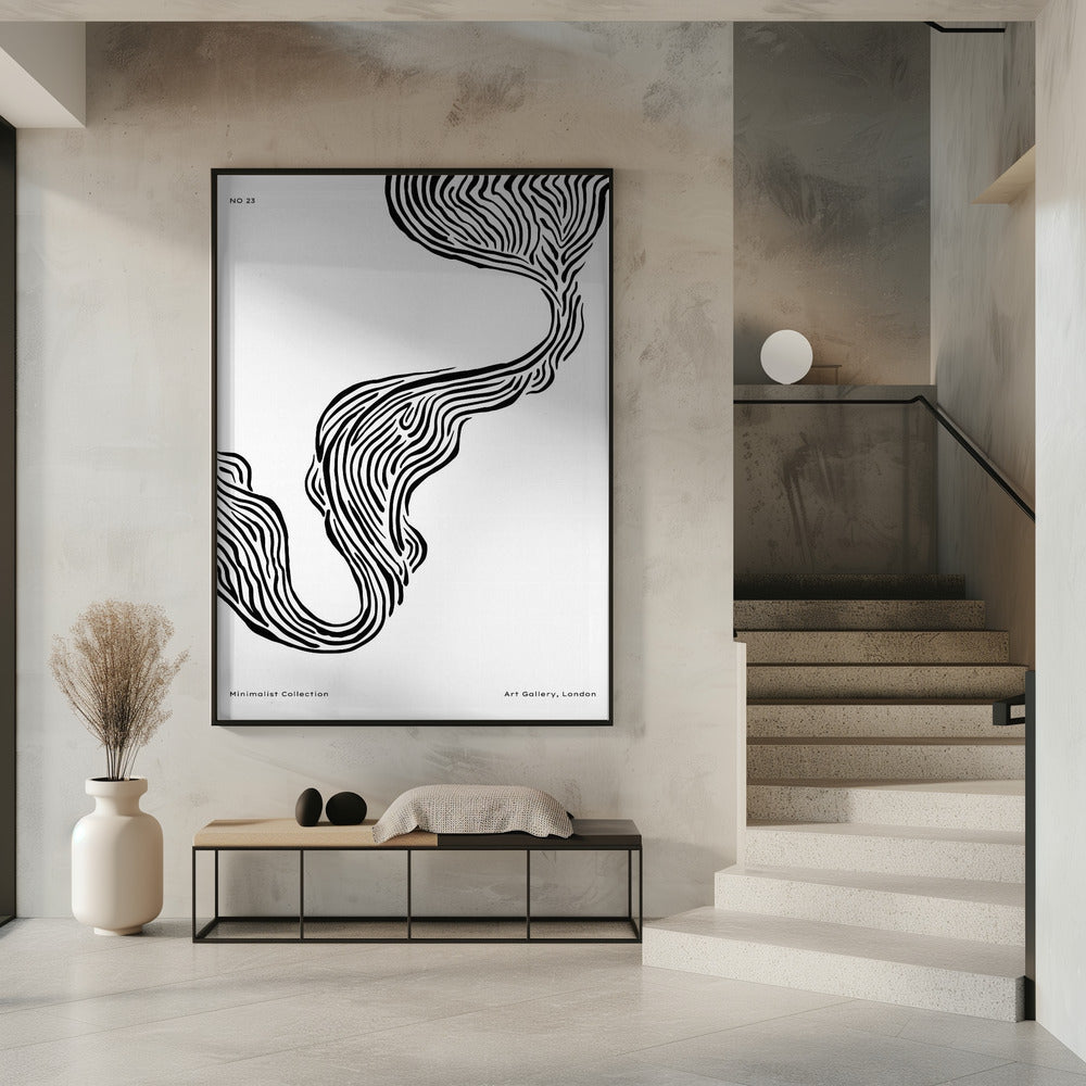Flowing Lines | Poster