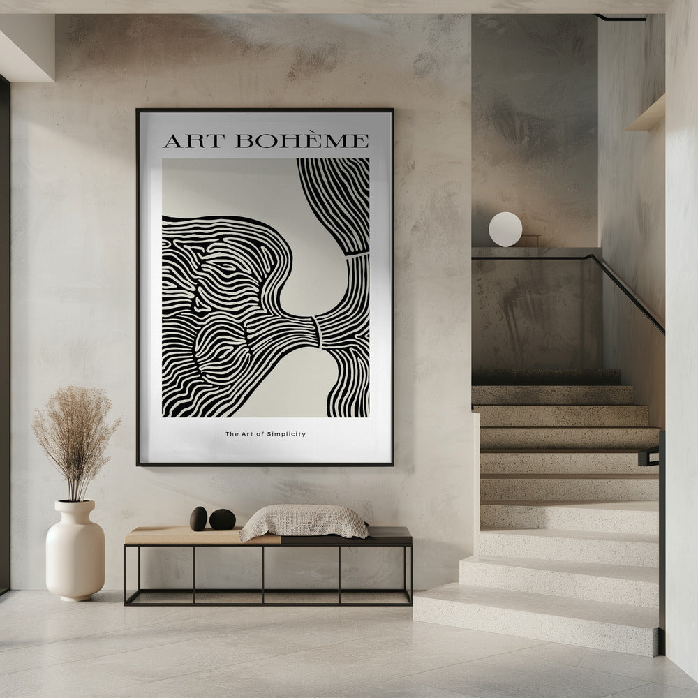 Flowing Stripes | Poster