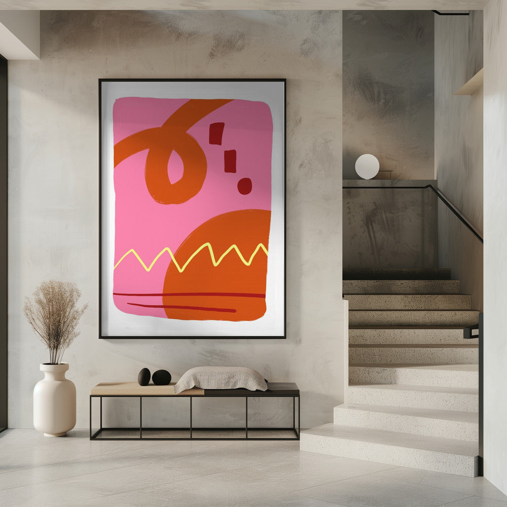 Bold Geometric Shapes | Poster