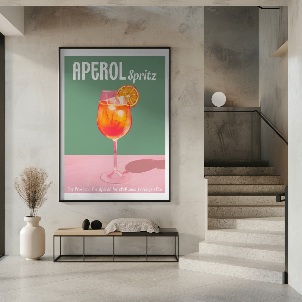 Aperol Spritz Cocktail | Poster