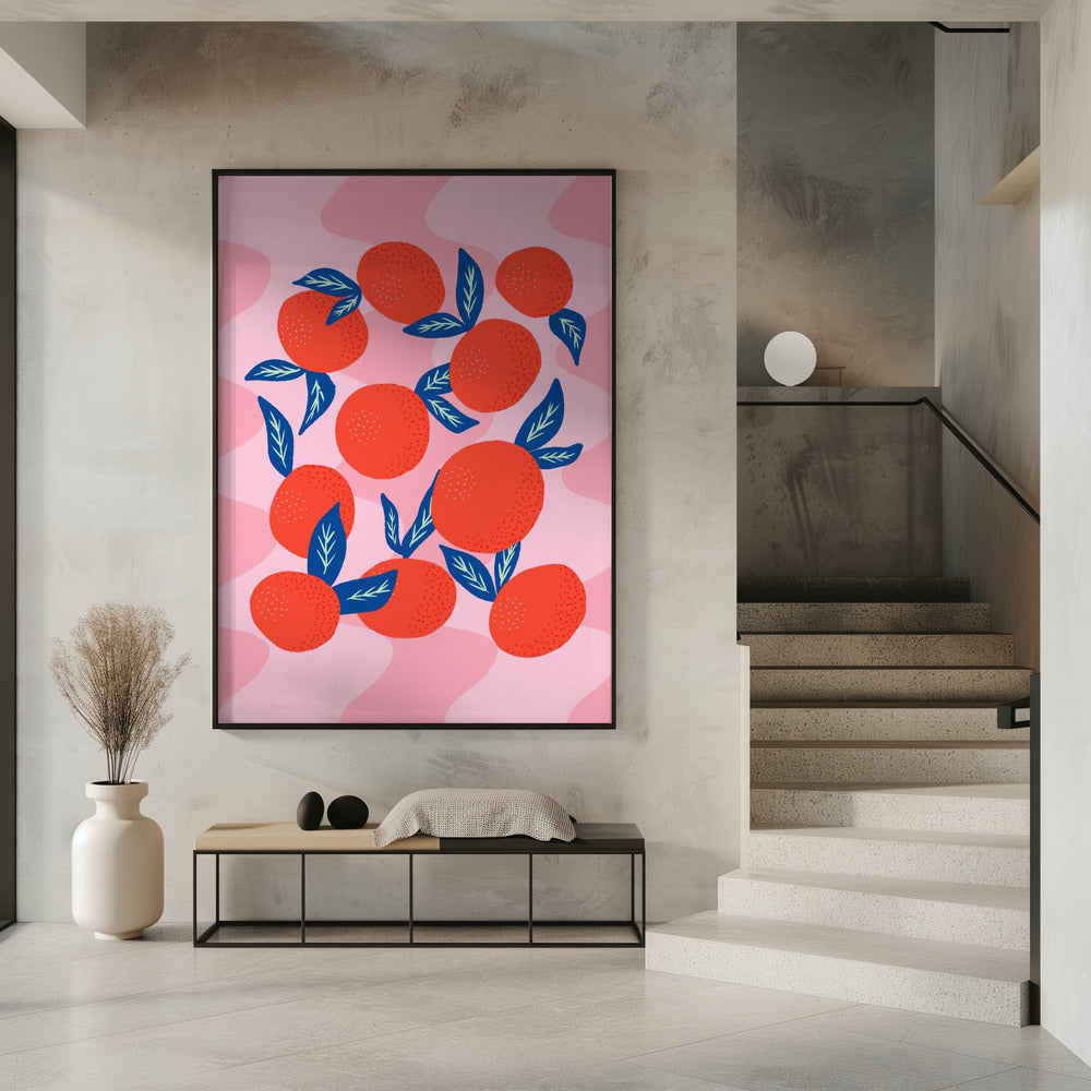 Vibrant Tangerines | Poster