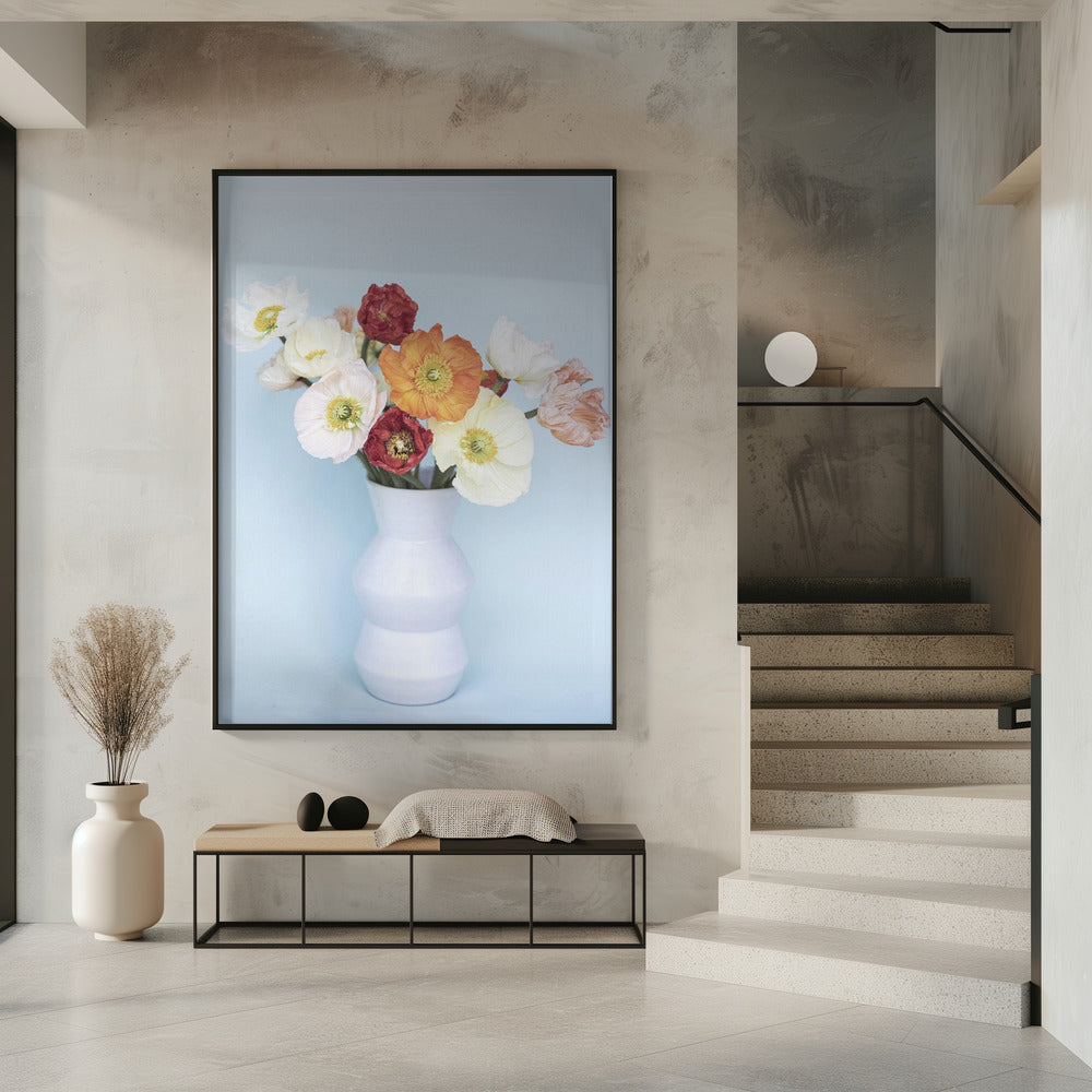 Poppies In a Vase | Poster