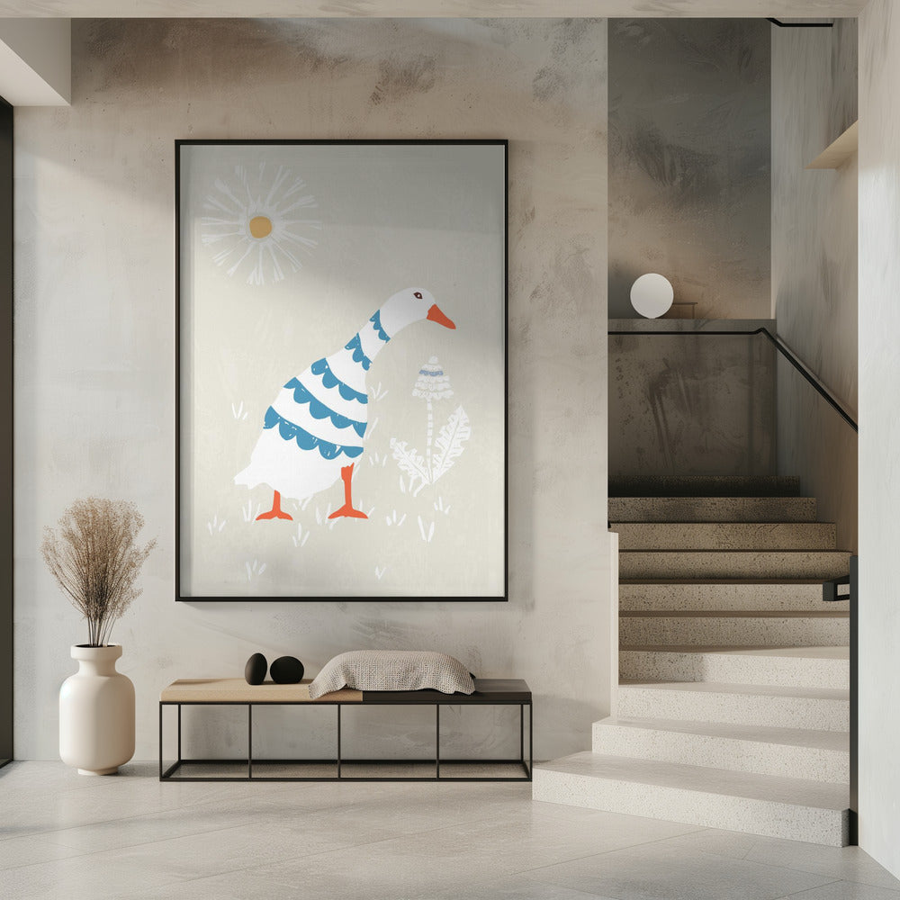 Goslings In The Sunshine | Poster