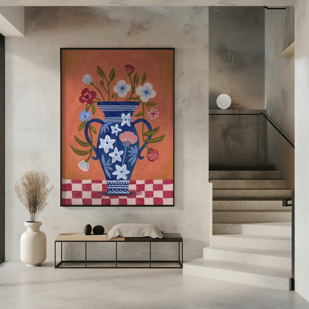 Vase Wild Flowers Bouquet | Poster