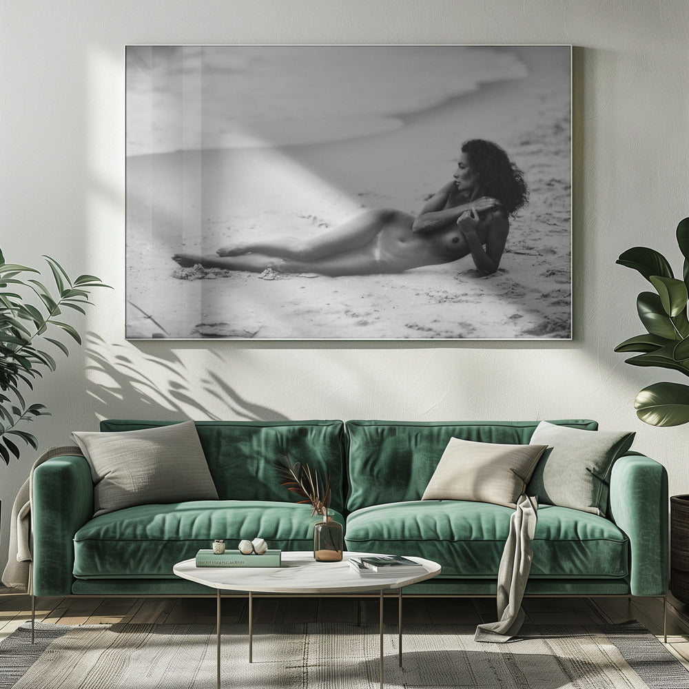 Katrin and the Sea | Canvas