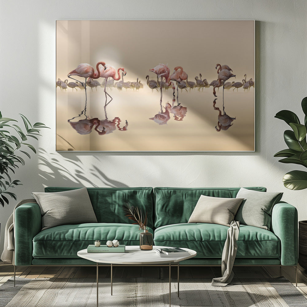 FLAMINGOS | Canvas
