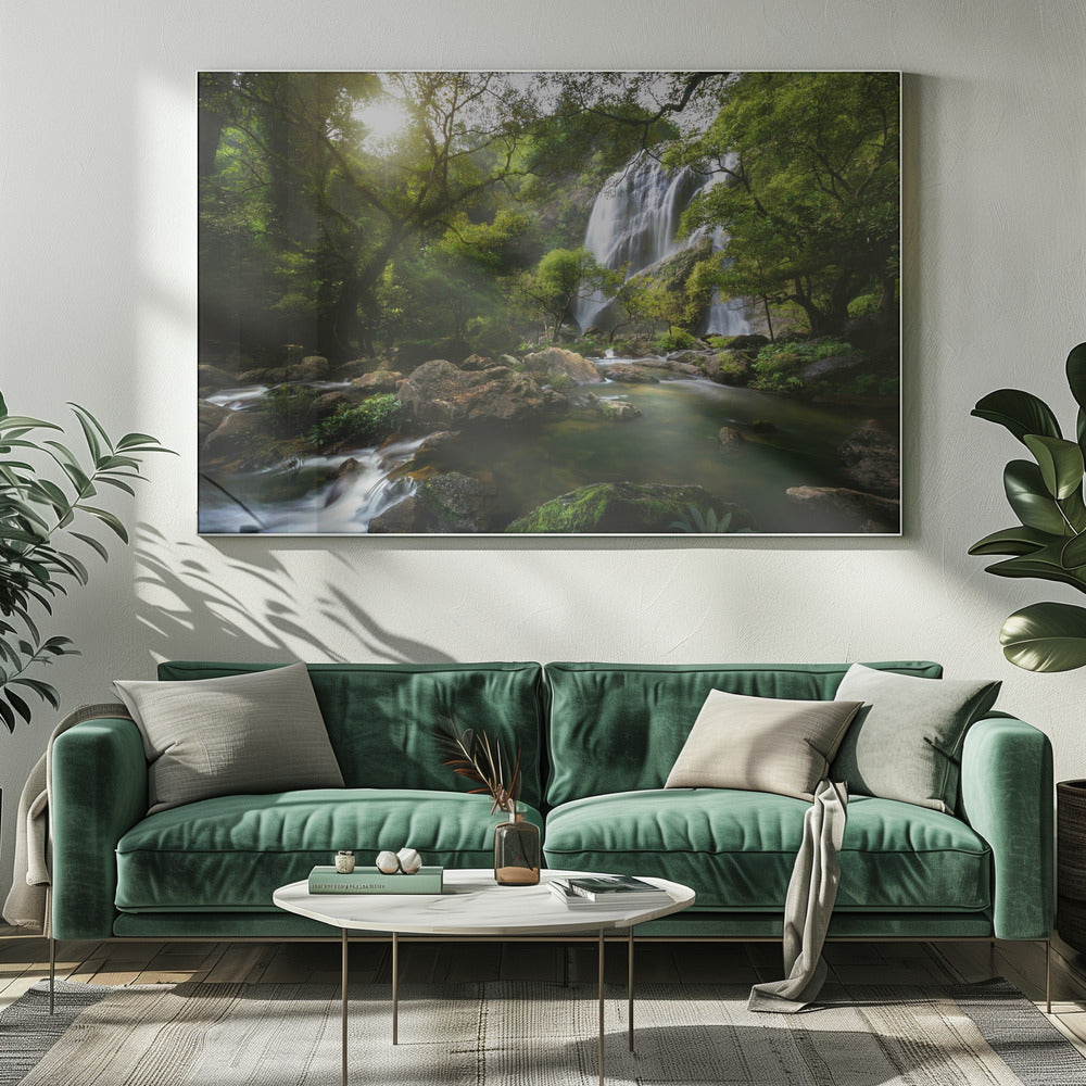 Mountain stream | Canvas