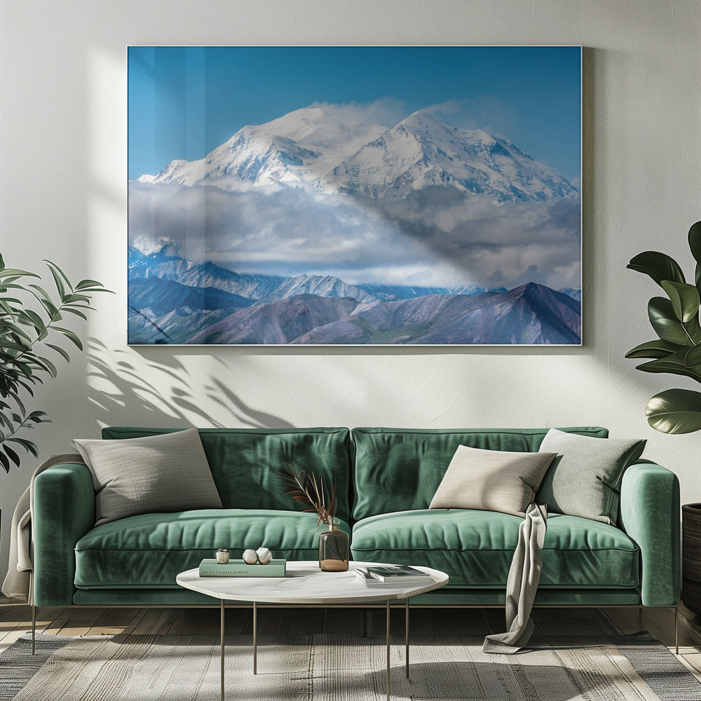 The departing storm | Canvas