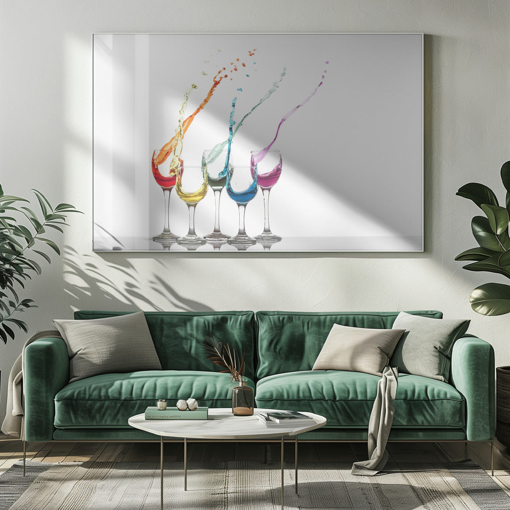 Glass party | Canvas