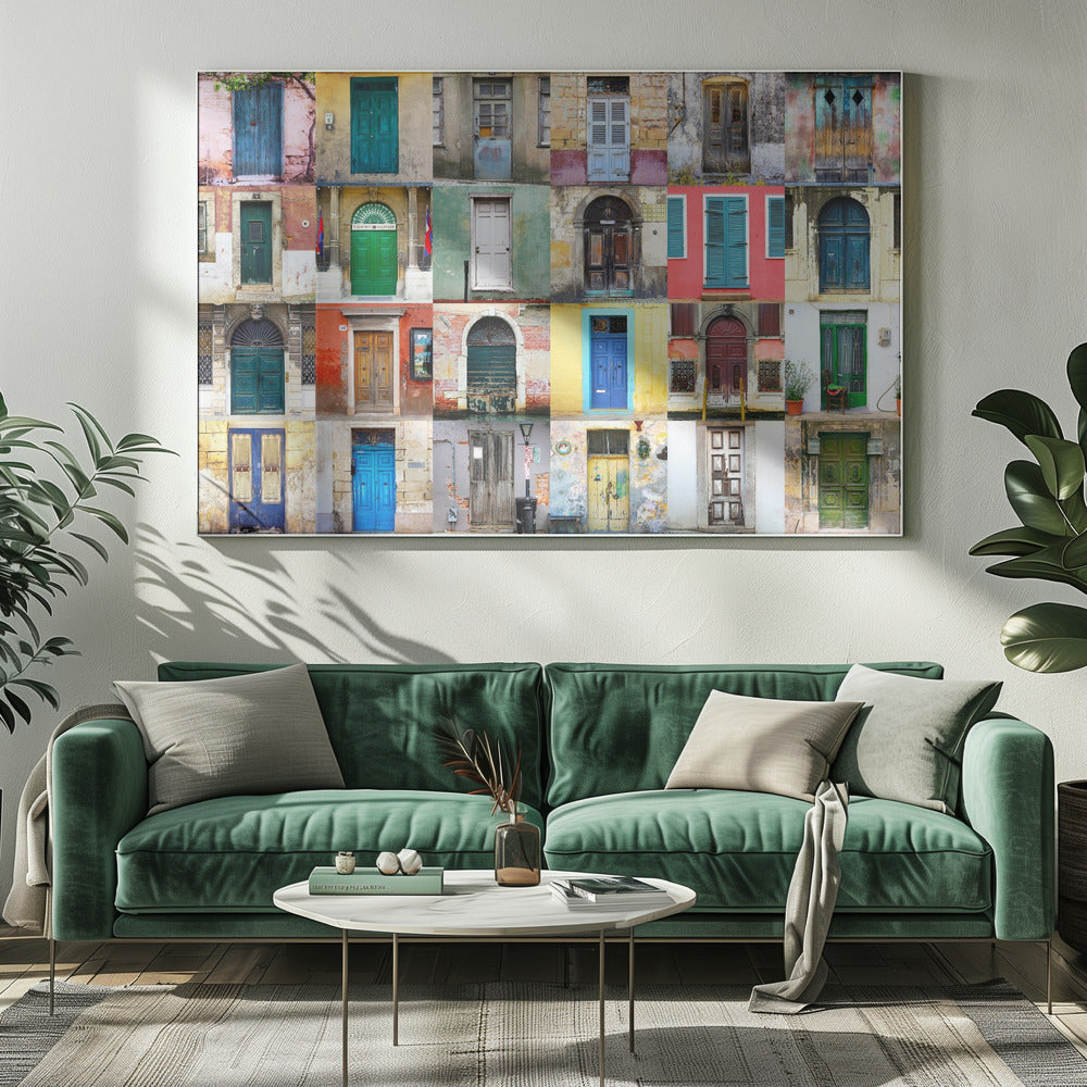 Twenty Four Doors | Canvas